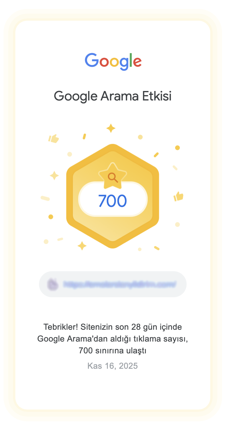 700 Google Arama Etkisi